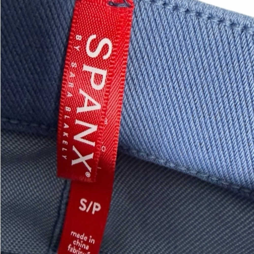 SPANX Blue Jean Colour Leggings - Size Small - Picture 6 of 7
